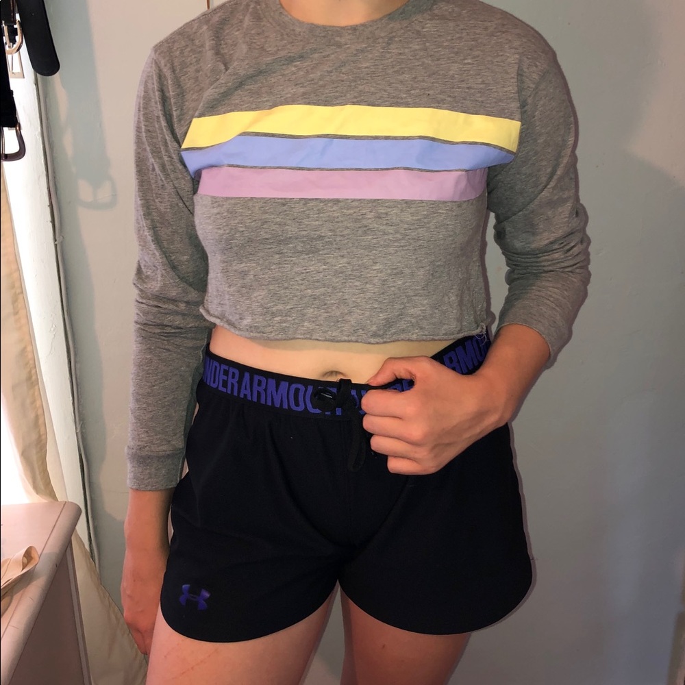 rue 21 cropped long sleeve